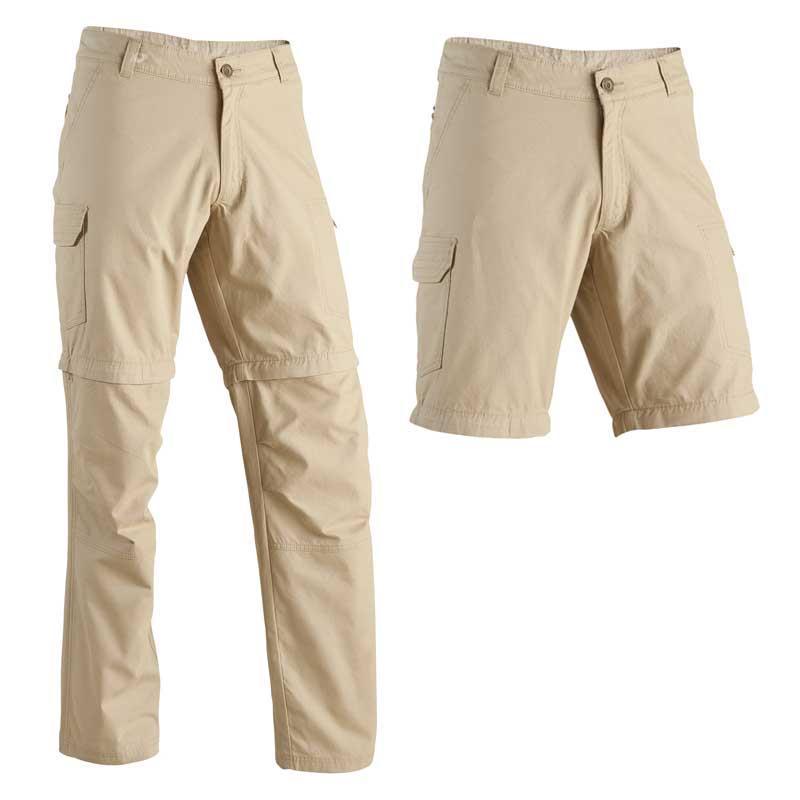 Foto pantalón modulable quechua arpenaz 100 beis talla 44