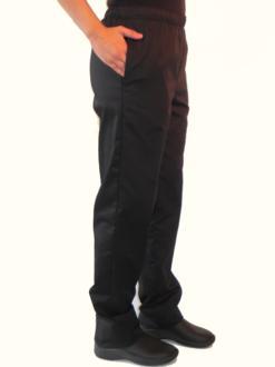 Foto pantalón negro artel con cintura de goma