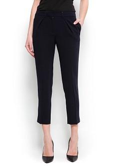 Foto Pantalón Traje Tobillero navy MANGO