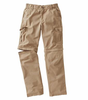 Foto Pantalón transformable hombre de corte ´battle´