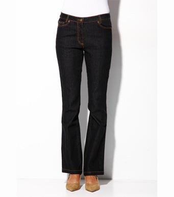 Foto Pantalón vaquero jeans mujer tiro alto elástico