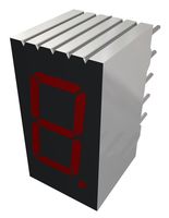 Foto pantalla, 7 segmentos, rojo, 9 mm; LDS-A324RI