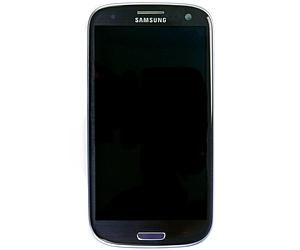 Foto Pantalla completa + carcasa frontal Samsung Galaxy S3 ORIGINAL. Azul