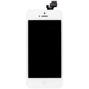 Foto Pantalla completa Original iPhone 5 Blanca con botón home