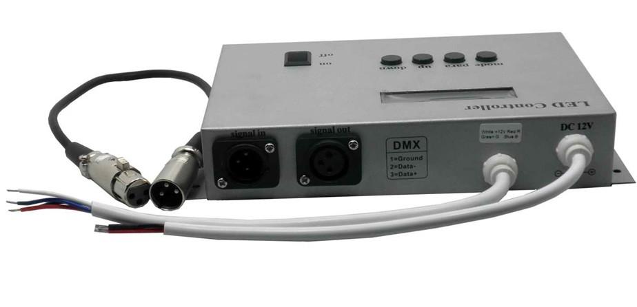 Foto Pantalla LCD de señal DMX controlador