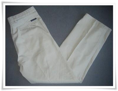 Foto pantalon clasico con pinzas pull & bear talla 44 color beige mens chino pants
