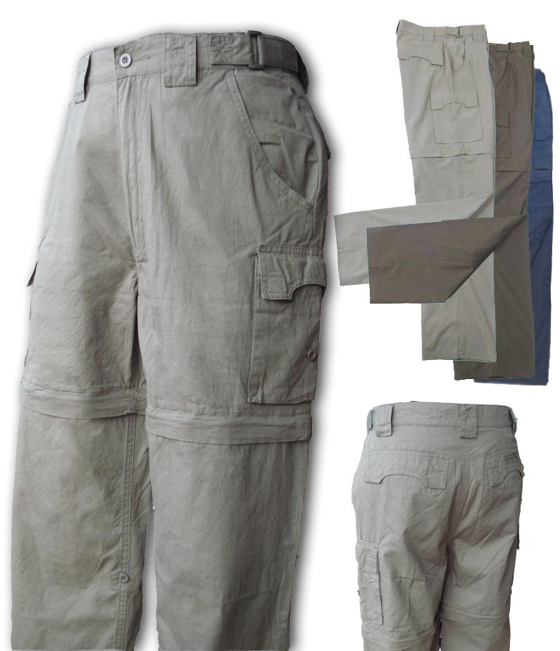 Foto Pantalon desmontable 100% algodon para el camino de santiago