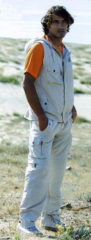 Foto Pantalon desmontable hombre filtro de sol
