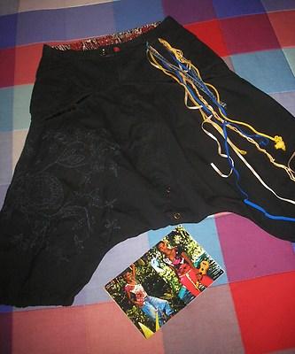 Foto Pantalon Marca Desigual Jeans Bolsillo Trasero Y Delantero Vaquero Negro Tala 40