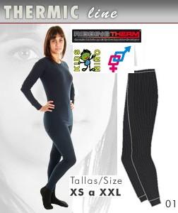 Foto Pantalon termico niño futbol, tenis, atletismo, esqui