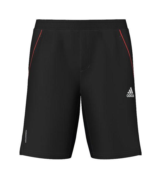 Foto Pantalones cortos Adidas Barricade Short 95 Black / White / Hierere