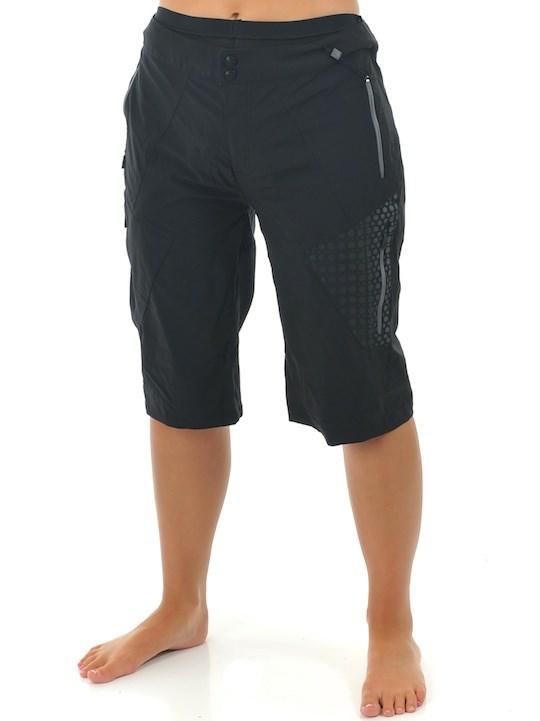 Foto Pantalones cortos BTT mujer Madison Flux Flux 88 negro