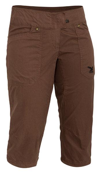 Foto Pantalones cortos Salewa Miracle 3/4 Turkish Coffee Pants Woman