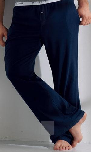 Foto Pantalones de hombre con goma colección jersey de tommy hilfiger