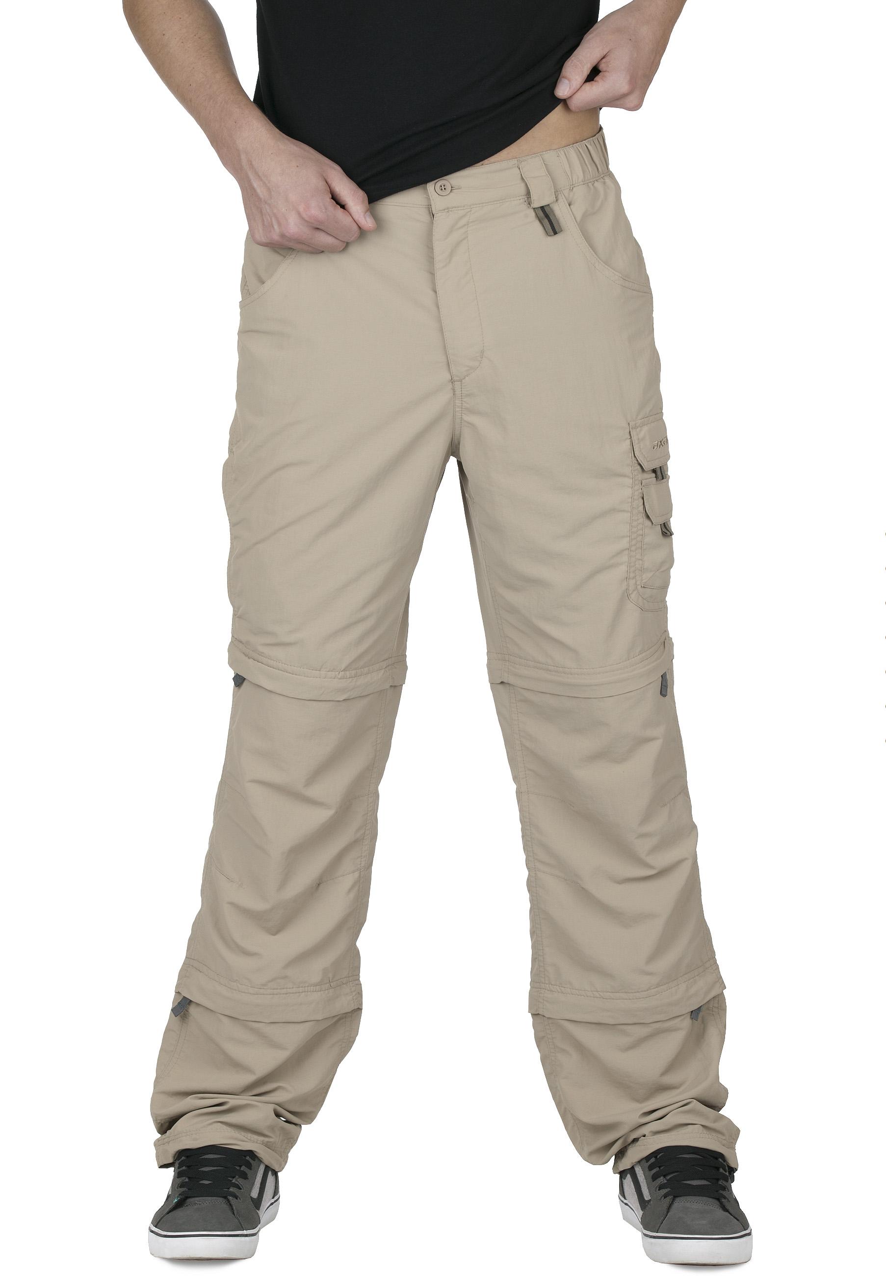 Foto Pantalones desmontables axant Pro Double beige para hombre , l