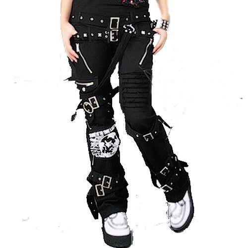 Foto Pantalones punk góticos