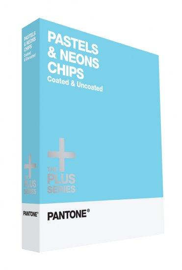 Foto Pantone Plus Pastels - Neons Chips Coated y Uncoated