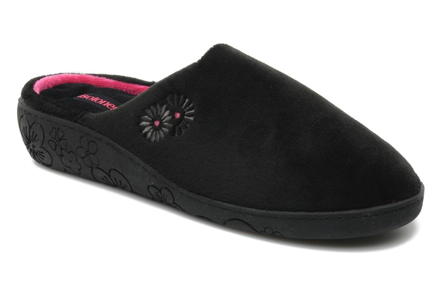 Foto Pantuflas Isotoner Mule Talon Micro Velours Mujer