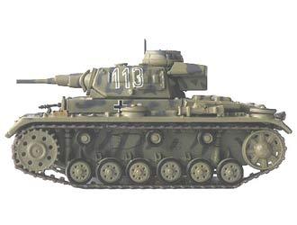 Foto Panzer Kpfw III (Sd Kfz 141 Lybia - 1941) Diecast Model Tank