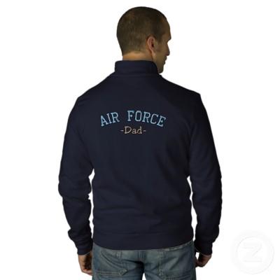 Foto Papá de la fuerza aérea de los E.E.U.U. Chaquetas Bordadas