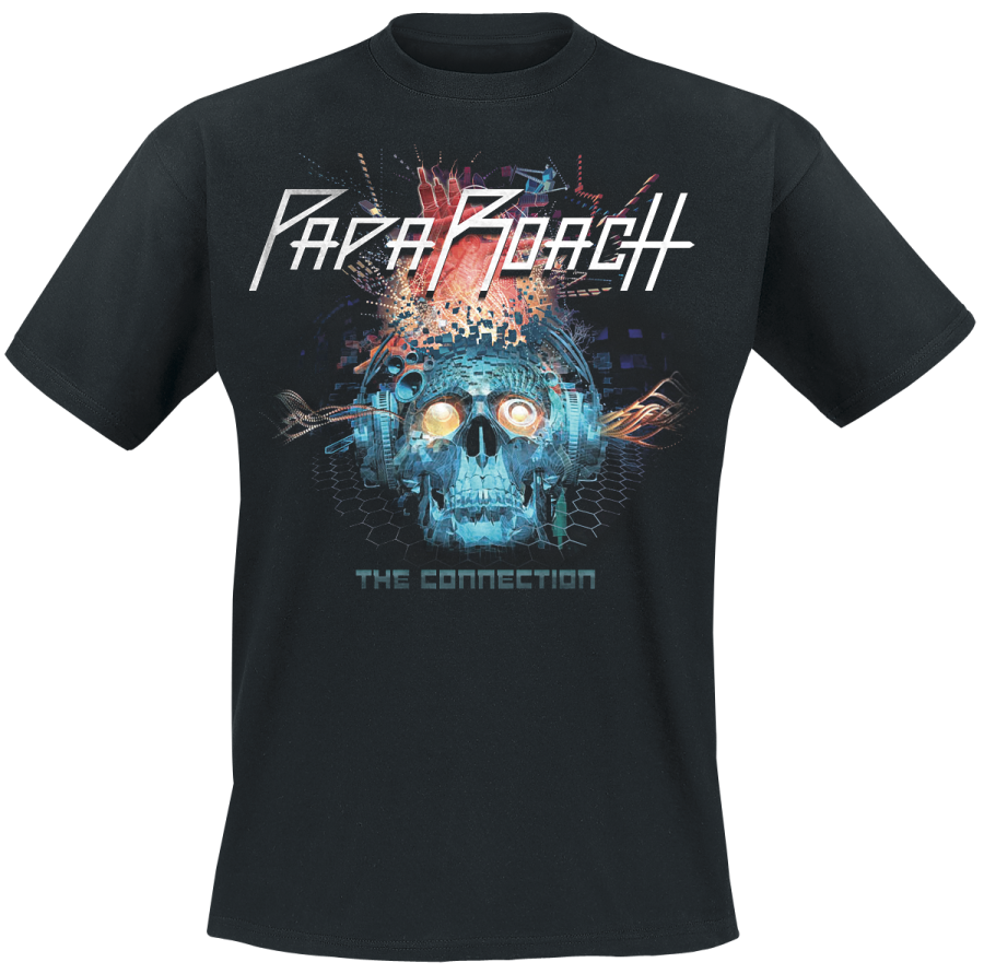 Foto Papa Roach: Connection Skull - Camiseta