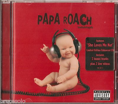 Foto papa roach cd lovehatetragedy orig.2002 new&sealed-metallica-hinder