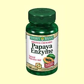 Foto Papaya enzyme - digestivo - 100 tabletas - natures bounty