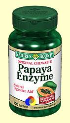Foto Papaya Enzyme - Digestivo - Natures Bounty - 100 tabletas