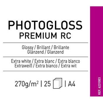 Foto Papel canson photogloss premium rc a4 25h 270 gr