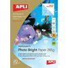 Foto Papel fotografico apli photo bright din a4 water resistant 2 ...