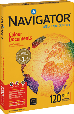 Foto Papel Navigator Colour Documents A4 de 120 gr. (250 hojas)