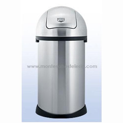 Foto Papelera Push Bin 50 L Acero M