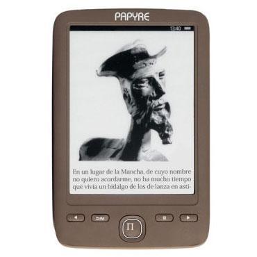 Foto Papyre 602 Grafito/Gris E-INK 4GB interno/USB