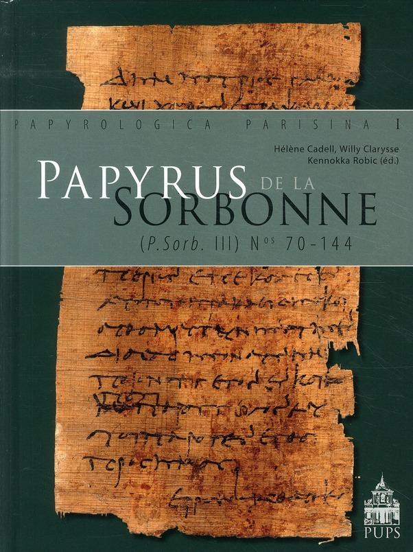 Foto Papyrus de La Sorbonne