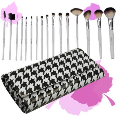 Foto Paq. 16 Pinceles De Maquillaje Pincel Brocha Cosmetico