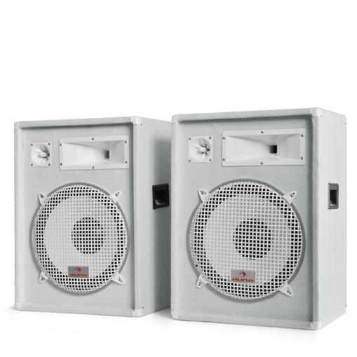 Foto Par de altavoces PA Auna PW-1522 - subwoofer de 38cm, 1600W