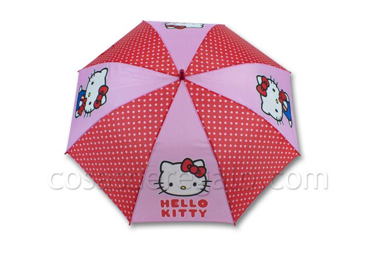 Foto Paraguas automático 48 cm Hello Kitty