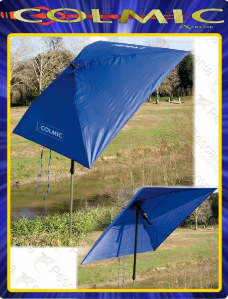 Foto Paraguas cuadrado para cebos en pvc cm90x90