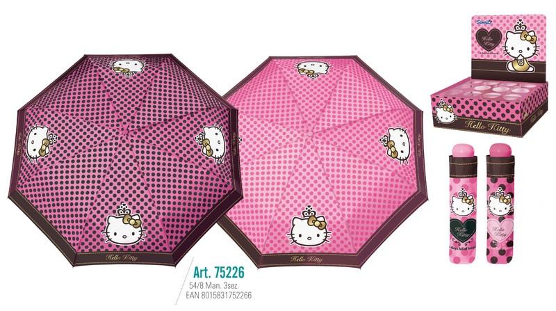 Foto Paraguas infantil Hello Kitty plegable