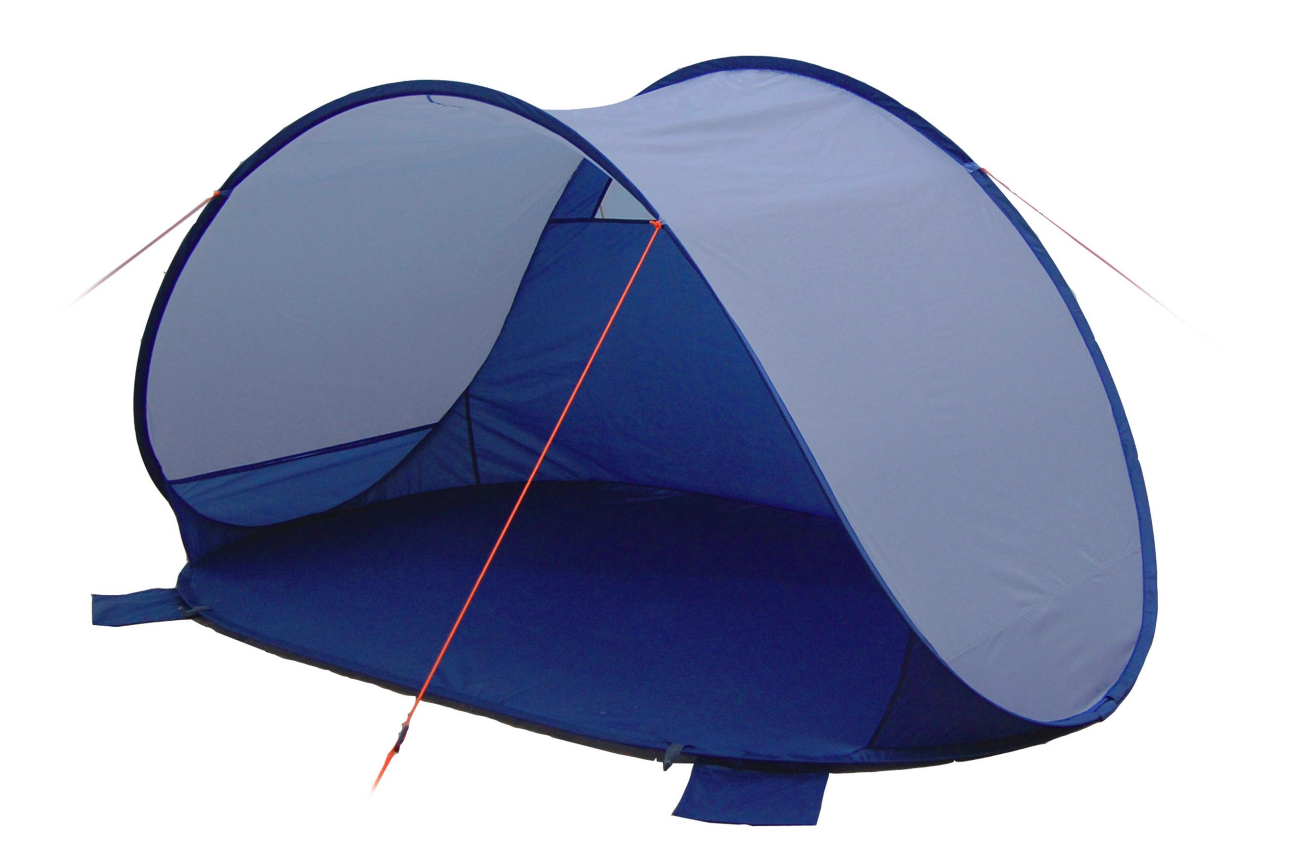 Foto Parasol de playa High Peak Lagoon Pop-Up gris/azul