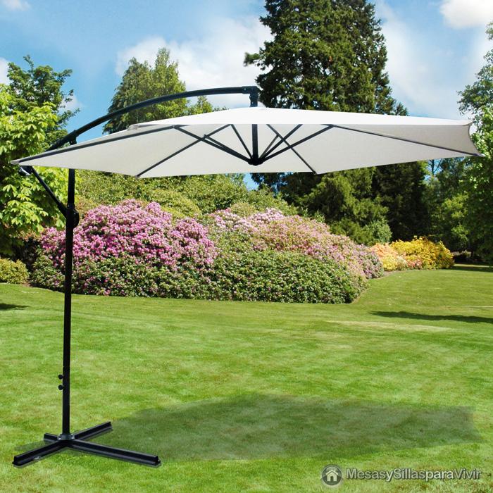 Foto parasol para jardín mod. jávea