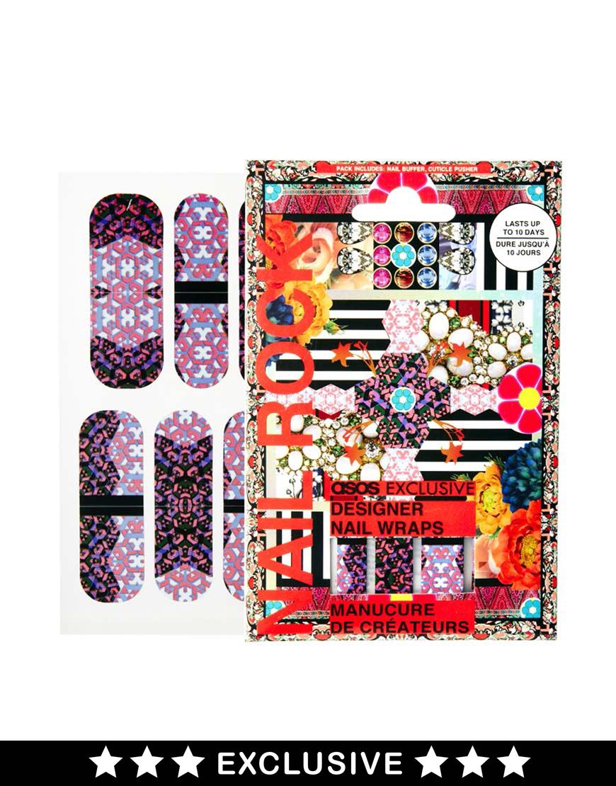 Foto Parches para uñas con diseño de caleidoscopio exclusivos para ASO...