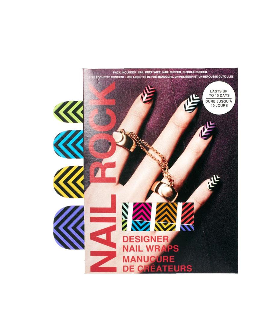Foto Parches para uñas con diseño de chevron de Nail Rock Chevron