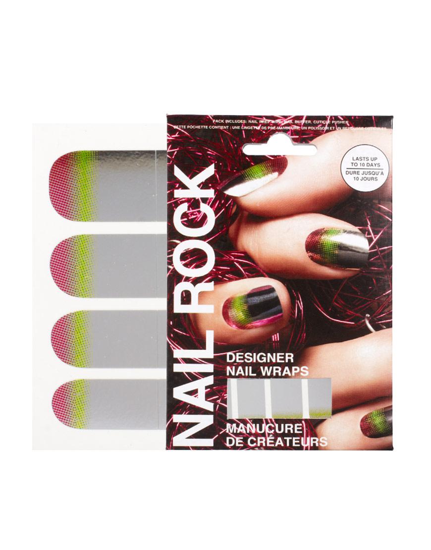 Foto Parches para uñas Fade To Grey de Nail Rock Fade to grey