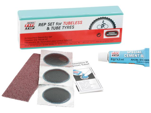 Foto Parches tip top para tubeless
