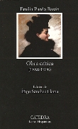 Foto Pardo Bazan, Emilia - Obra Crítica (1888-1908) - Catedra