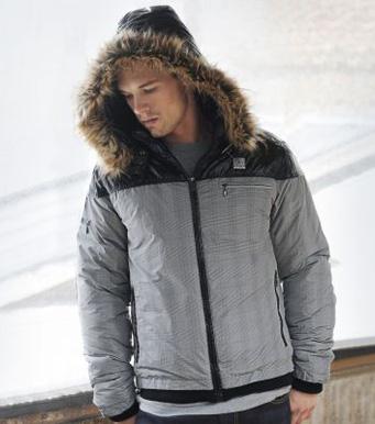 Foto Parka de hombre con capucha desmontable AIRNESS