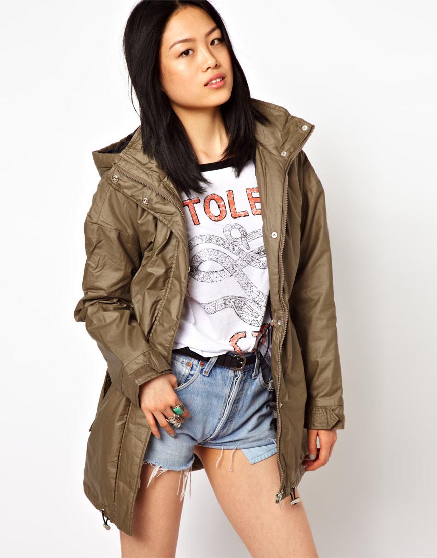 Foto Parka ultrabrillante de Vero Moda Bungee cord