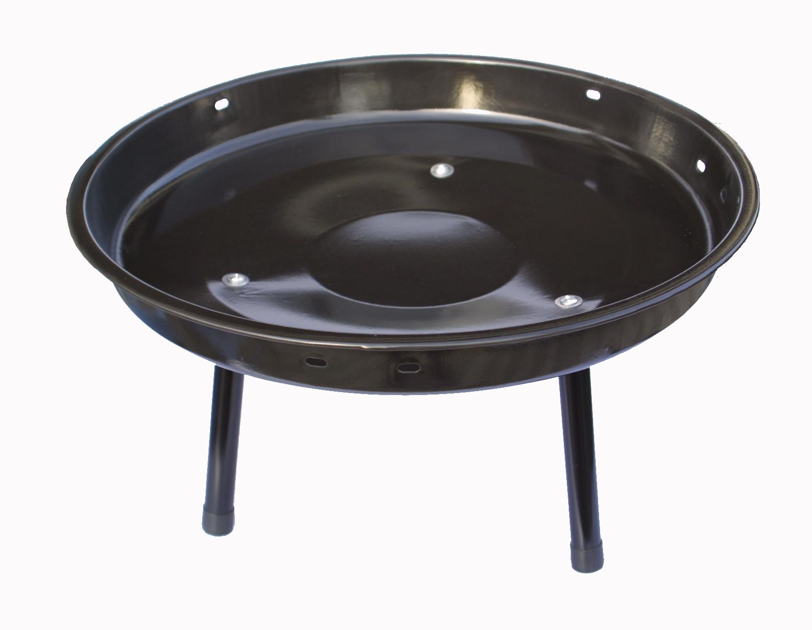 Foto Parrilla de carbón Relags Brasero gris/blanco