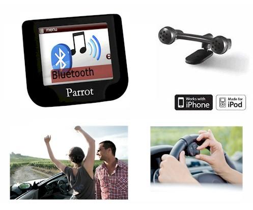 Foto Parrot MKi9200, manos libres Bluetooth multimedia pantalla TFT color